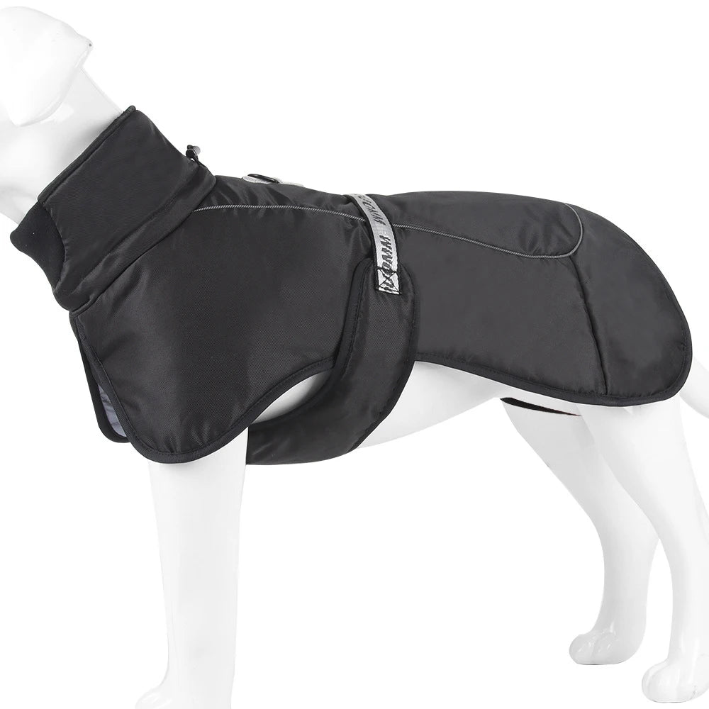 Warm Dog Coat for Larger Breeds