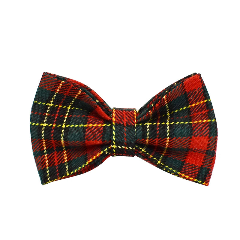 Tartan Dog Bow