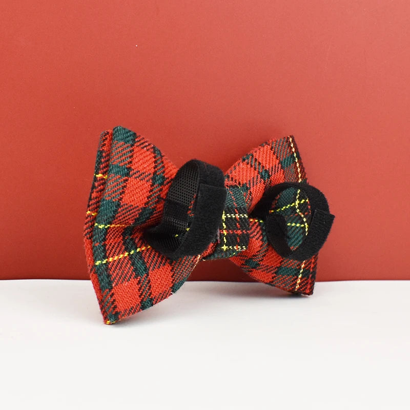 Tartan Dog Bow