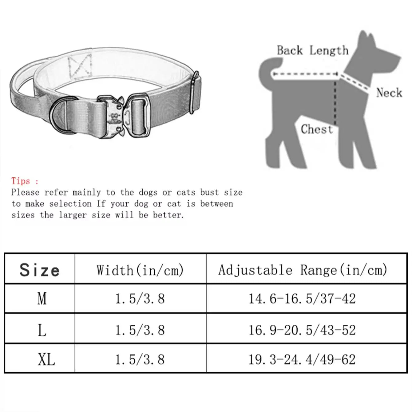 High-Density Woven Dog Collar with Handle