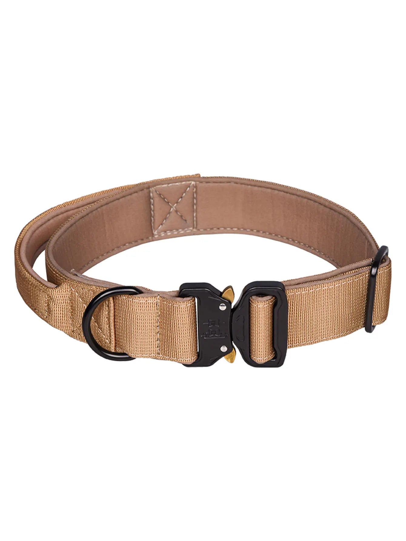 High-Density Woven Dog Collar with Handle