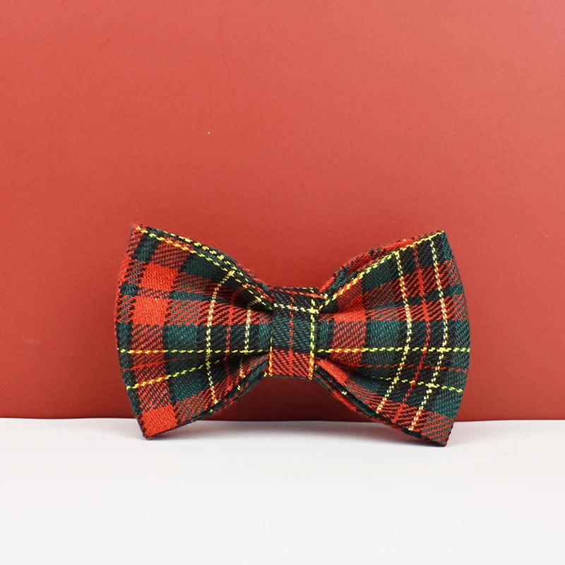 Tartan Dog Bow