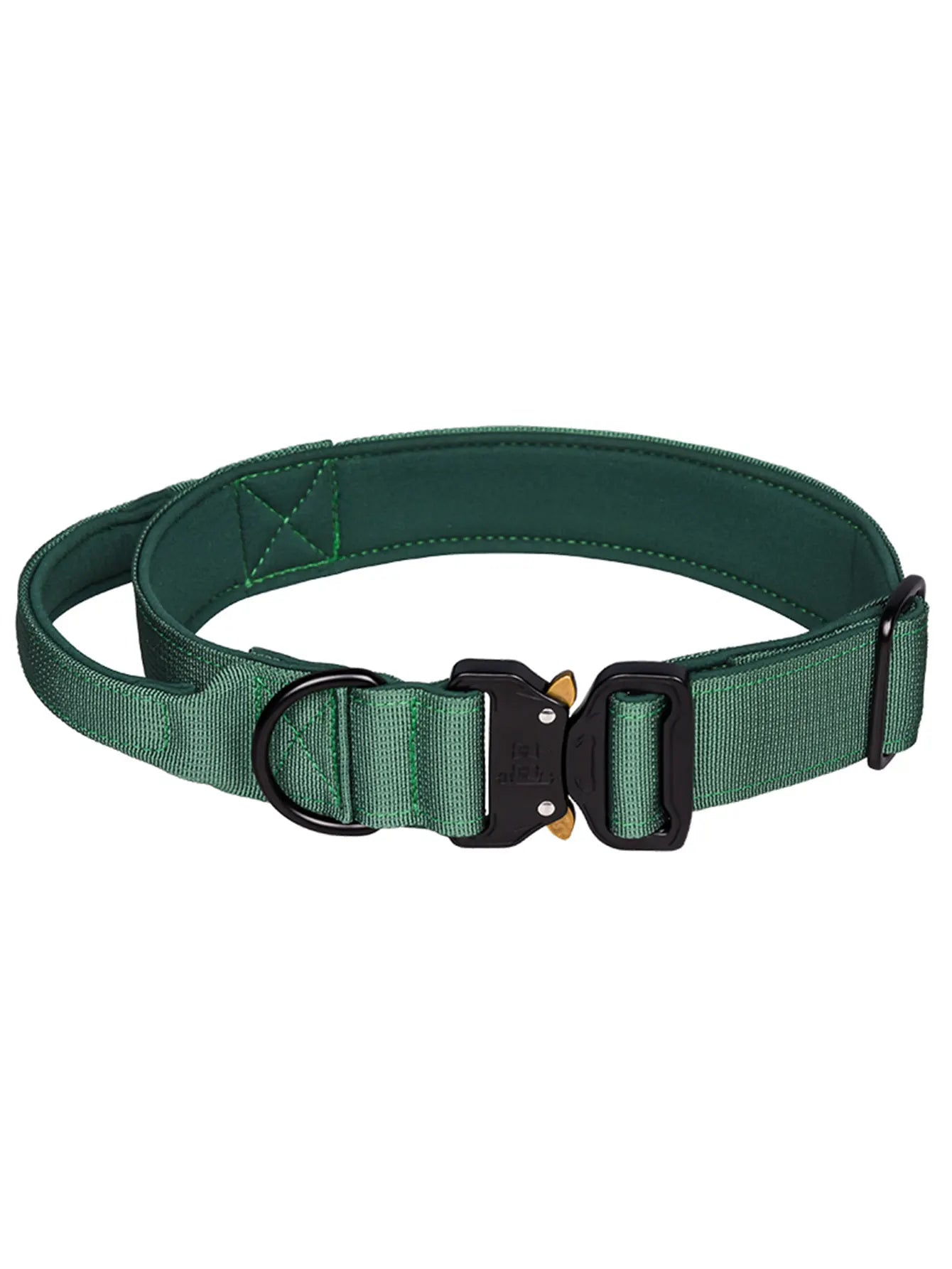 High-Density Woven Dog Collar with Handle