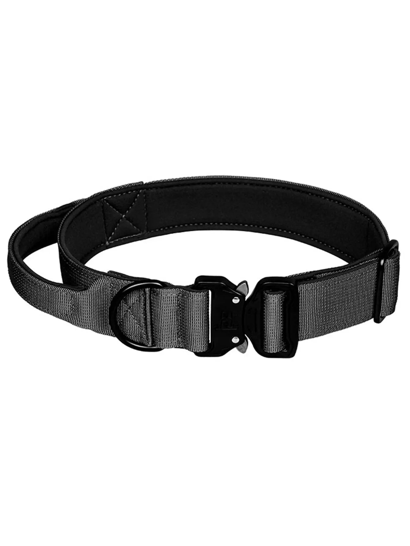 High-Density Woven Dog Collar with Handle