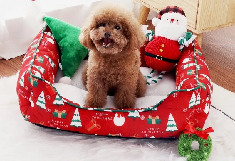 The perfect Festive Dog Bed