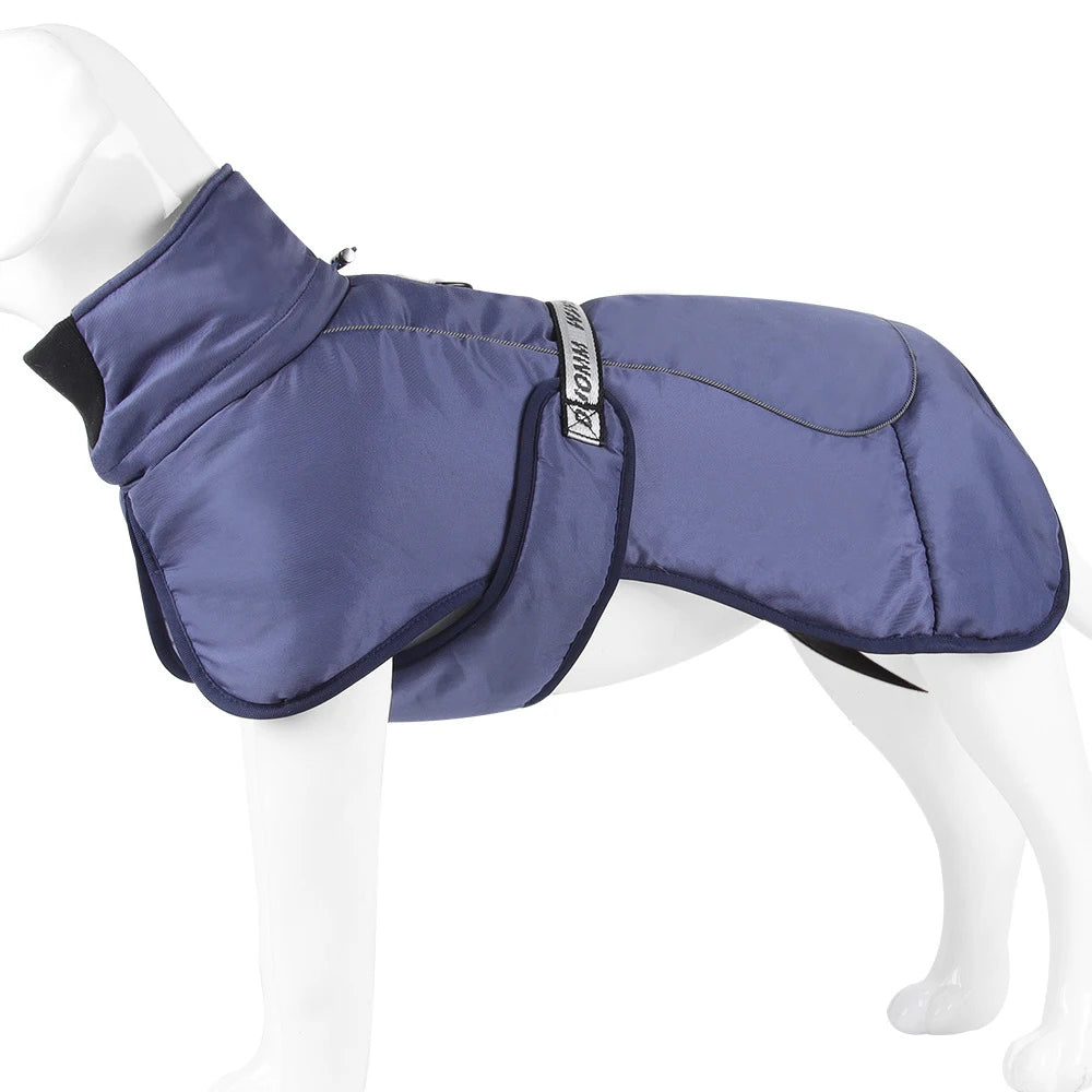 Warm Dog Coat for Larger Breeds
