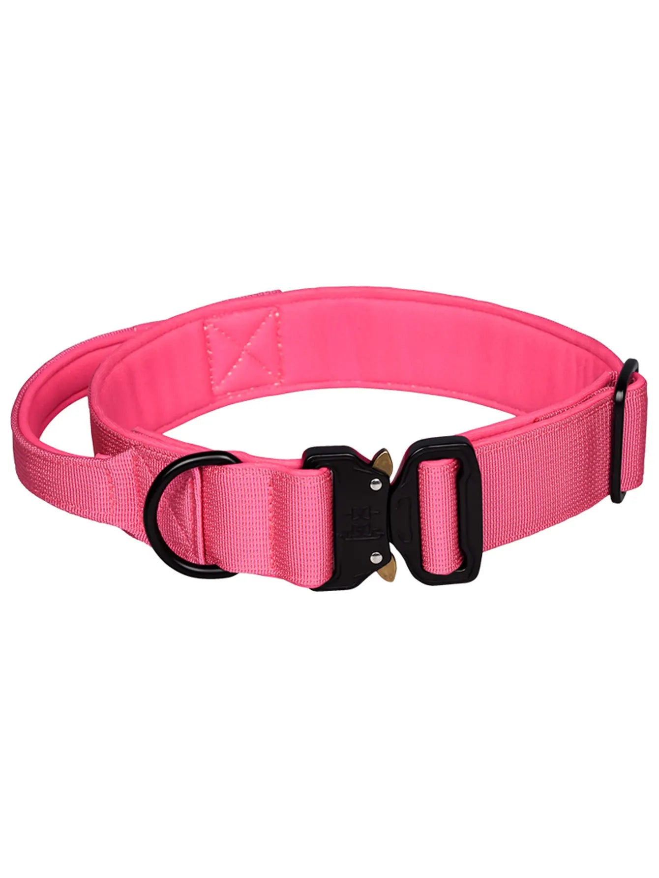 High-Density Woven Dog Collar with Handle